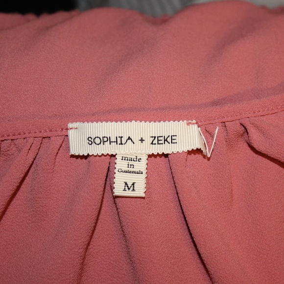 Off The Shoulder Top M Sophia And Zeke - Picture 6 of 6